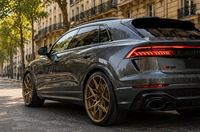 Nouvelles jantes en alliage d'aluminium forgé de 18/19/20 pouces, couleur or foncé, à rayons multiples, 5x114.3 pour Tesla Model Y pour M & WRX