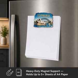 Imán de Refrigerador Personalizado de Aluminio 3D en Relieve, Duradero, de Sídney, Australia, 2x3 Pulgadas, Recuerdo de Viaje para Decoración de Cocina, Bar y <span class=keywords><strong>Hogar</strong></span> - Product Image 3