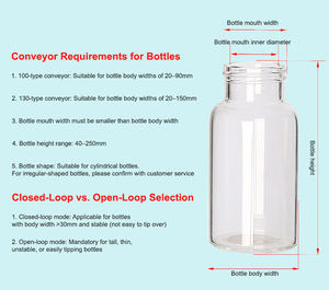 Bomba Peristáltica 4H1200 de 4 Cabezales, Máquina Automática de Llenado de Perfume y Tinta con Línea Transportadora - Product Image 6