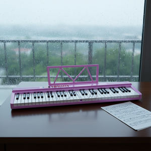<span class=keywords><strong>Piano</strong></span> Digital Portátil Plegable de 61 Teclas/Orgán Eléctrico con 127 Ritmos, 128 Tonos, 79 <span class=keywords><strong>Canciones</strong></span> de Demostración, Recargable y Ligero - Product Image 2