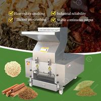 Kruiden Chili Zaad Roestvrij Staal Voedsel Snijdende Pittige Thee Blad Droge Grove Maalmachine Shredder Grinder Machine