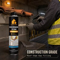 Mousse polyuréthane haute expansion, mastic isolant pour joints, qualité construction pour les installateurs