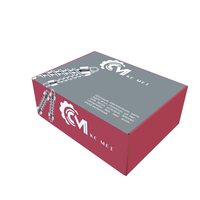 Boîte d'emballage personnalisée en carton ondulé pour plaquettes de frein, outils et pièces automobiles, avec encre de soja