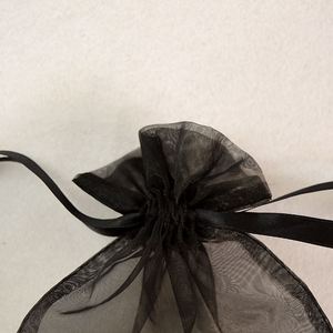 Chanclas Grandes para Boda con Cordones, de Gasa Transparente, Organza, Nylon Reciclable, con Logotipo Personalizado Serigrafiado, Multicolor, Marca OEM - Product Image 3