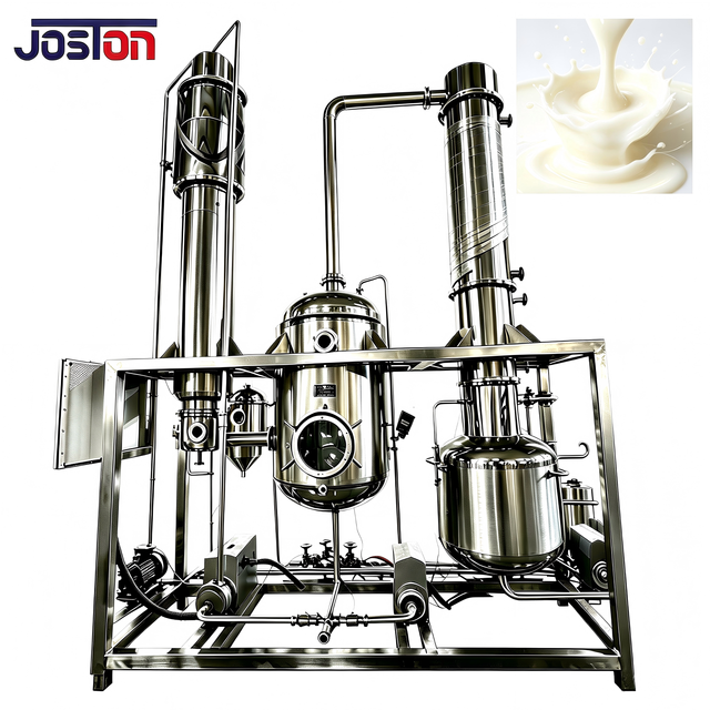 Falling Film Low-Temperature Concentration for Fresh Milk Vacuum System Falling Film Evaporator