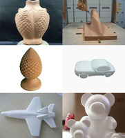 Camel CNC 5 axes 3D bateau moule mousse engrenage moteur roulement bois fraisage gravure CNC routeur Machine à bois