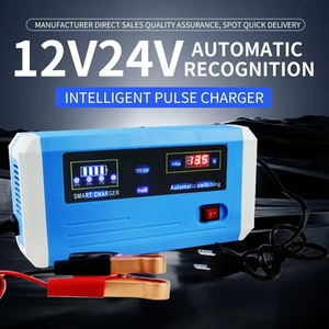 <span class=keywords><strong>Chargeur</strong></span> de <span class=keywords><strong>batterie</strong></span> 12V/24V à détection automatique pour voitures <span class=keywords><strong>et</strong></span> motos - Product Image 3