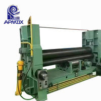 Machine à cintrer les tôles à trois rouleaux universelle en acier à performance stable