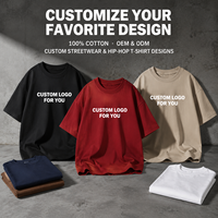 T-shirt unisexe personnalisé à logo, coupe oversize, épaules tombantes, manches courtes, doux, décontracté, respirant, idéal pour l'été