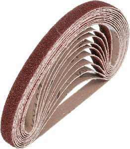 Bandes abrasives OEM sur mesure 10 mm, granulé moyen, pour ponceuse à bande - Product Image 5