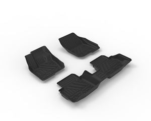 Pièces automobiles Revêtements de sol de voiture tous temps Tapis de sol de voiture 3D TPE Tapis pour VW Atlas <span class=keywords><strong>Cross</strong></span> Sport Tiguan Cargo Liners Tapis de coffre - Product Image 2