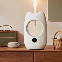 Personnalisable Mini 50ML Plastique Batterie Diffuseur d'Huiles Essentielles Portable 7 Niveaux Réglables pour 80 ㎡ Usage Domestique pour Hôtels