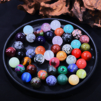 Großhandel Natürliche Heilende Amethyst-Kristall Mini-Kugeln Rosenquarz 2 cm Bunte Kristallkugeln Heimdekoration