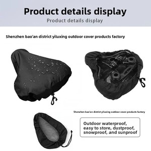 Housse de protection contre la pluie pour siège de vélo, housse anti-poussière imperméable pour selle, adaptée aux VTT en toutes saisons - Product Image 5