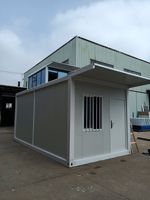 Maison Conteneur en Acier Démontable à Assemblage Rapide, Design Moderne pour Hôtel, Villa, Entrepôt, Usage Résidentiel - Garantie 1 An