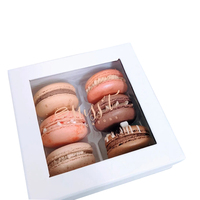 Benutzer definierte umwelt freundliche Papier Macaron Süßigkeiten Dessert Geschenk box Schokolade Verpackungs boxen
