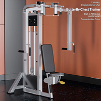 Machine Commerciale Papillon à Bras Droit pour Presses de Poitrine et Éléments Inversés – Équipement de Fitness Professionnel Intégré pour le Renforcement Musculaire de la Poitrine