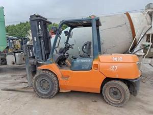 Used Toyota FD50 Forklift Diesel Engine Toyota Forklift Second Hand Top-quality Original Used Forklift For Cheap Price Hot Sale - Product Image 2