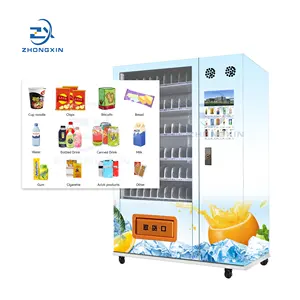 ZX24 Hours Self Auto Service Combo Snack And Beverage Vending Machine