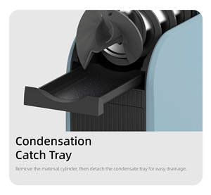 เครื่องทำไอศกรีมผลไม้และเครื่องดื่มแช่แข็งอัตโนมัติ สแตนเลส สำหรับใช้ในครัวเรือน - Product Image 2