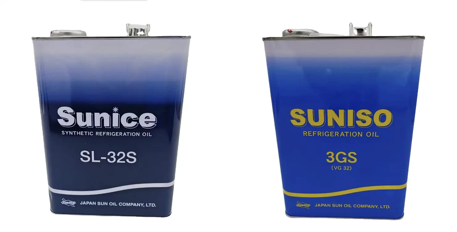 Óleo de refrigeração Suniso 4Gs 4L óleo de refrigeração de venda quente
