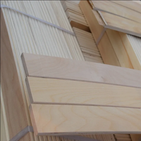 LVL Federnde Bettlatten Buchenholzlatten für Moderne Holzbetten