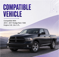 Module de commande de chauffage HVAC 68268186AA, module de commande de climatisation de remplacement pour Dodge Ram 1500 2014-2017