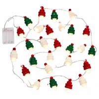 Guirlandes lumineuses de Noël LED, étanches IP44, alimentées par piles/USB/solaire, lumières décoratives clignotantes, 50000 heures