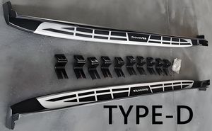 Accessoires 4x4 JOESHIER, protection tout-terrain, marchepieds latéraux en alliage d'aluminium pour Hyundai Santa Fe 2019-2023 - Product Image 4