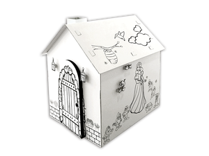 Intérieur Toddler Enfants Tipi Jouer <span class=keywords><strong>Maison</strong></span> Tour En Carton Ondulé Kids Playhouse à <span class=keywords><strong>Vendre</strong></span> - Product Image 4