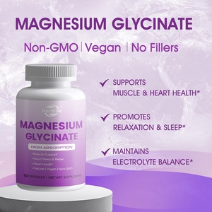 Oem ODM Hot Bán tự nhiên magiê bổ sung Magiê Glycinate viên nang - Product Image 4