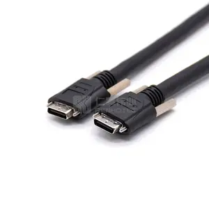 Cable de enlace de cámara de fibra óptica USB 3,0 de alta velocidad para cámara industrial con Conector Micro B