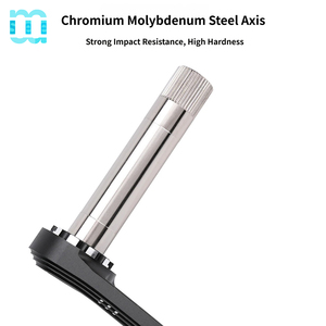 SeeMore ODM/OEM Pédalier de vélo pliant 170mm 130 BCD Monovitesse Rond en Alliage d'Aluminium Ultraléger - Product Image 6