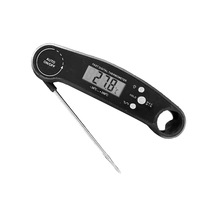 Thermomètre Alimentaire Pliant Pain Solide Liquide Ménage En Acier Inoxydable Type De Sonde Mesure Température D'huile Thermomètre D'eau
