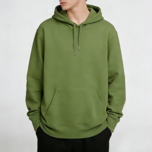 Felpa con <span class=keywords><strong>Cappuccio</strong></span> Unisex Streetwear, Vestibilità Regolare, Design Semplice in Tinta Unita, Manica Lunga, Pullover Ricamato - Product Image 1