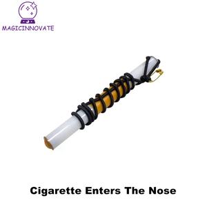 Trucchi magici la sigaretta entra nel naso facile da imparare Close-up Magic Visual Magic puntelli adulti bambini giocattoli classici - Product Image 2