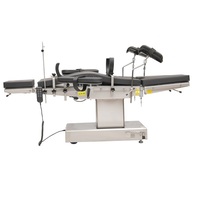 Table d'opération électrique en acier inoxydable à quatre commandes de haute qualité, compatible avec bras en C, modèle Chenhong CH-T300, certifiée CE