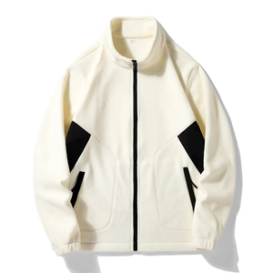 Breathable Fabric Anti-<strong>Pilling</strong> Anti-Static Wear-Resistant Bonded Polar Fleece Mens <strong>Jacket</strong> Breathable Material <strong>Jacket</strong> - Product Image 2