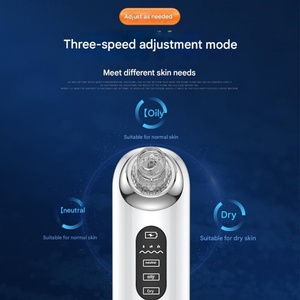 Aspirador de Puntos Negros con Burbujas Pequeñas, Limpiador de Poros Eléctrico, Eliminador de Puntos Negros, Limpiador Facial de Poros - Product Image 3