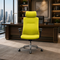 Chaise de bureau ergonomique en maille à dossier haut 2026 avec hauteur réglable - Design moderne pour la maison, l'école et l'atelier