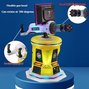 Children's Coin-Operated Gatling Shooting Video Game Machine for Mall <b>Square</b> Entertainment Centers and Game Cities - Product Image 2