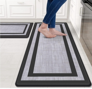 <span class=keywords><strong>Tapis</strong></span> ergonomique confortable pour se tenir debout, PVC anti-fatigue, antidérapant, imperméable, rembourré, noir <span class=keywords><strong>gris</strong></span>, pour évier, <span class=keywords><strong>cuisine</strong></span>, sol - Product Image 1