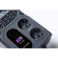 Regulador de Voltaje de CA Monofásico de 1000VA Personalizado por el Fabricante, Entrada de 50/60Hz 145-275V, Sistema de Control por Relé, Certificado CE, 1 Año de Garantía