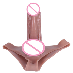 Gode souple culotte sangle réaliste creux gode pour hommes Gay adulte jeu jouets sexuels pour lesbienne <span class=keywords><strong>Cosplay</strong></span> pénis pantalon Masturbation - Product Image 3