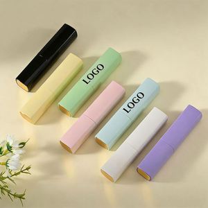 Venta al por mayor: Lujosas botellas de perfume vacías de vidrio de 10 ml con pulverizador cuadrado, color macaron, a prueba de fugas, portátiles, de la marca Spring. - Product Image 1