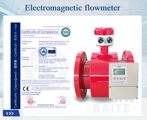 RS485 pin điện nước thải chia loại điện từ lưu lượng kế - Product Image 2