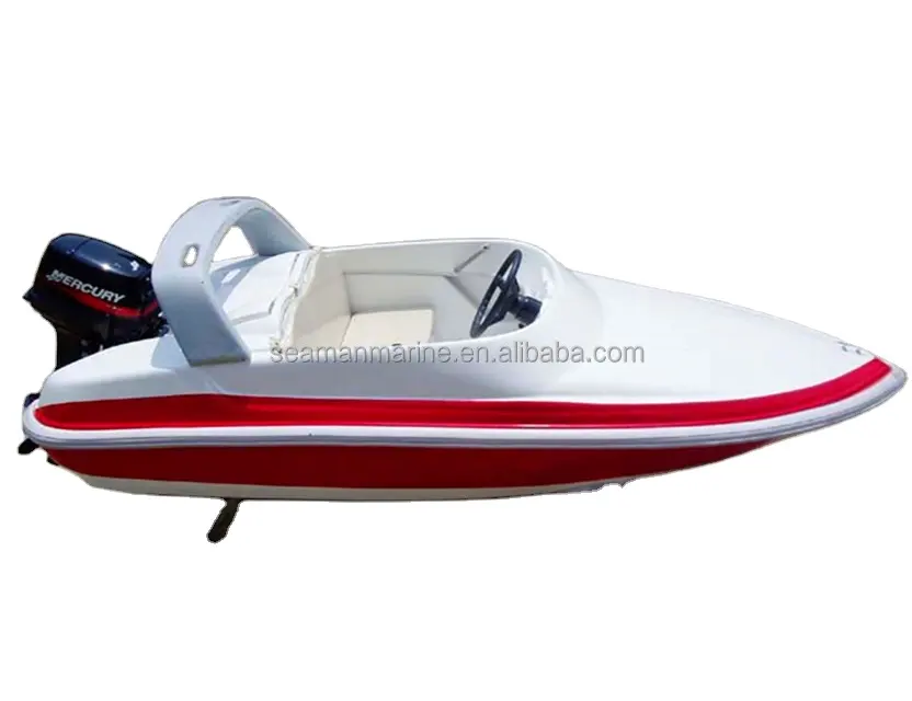 قارب من الألياف الزجاجية عالي السرعة 3.2 م معتمد من CE بدون محرك خارجي قارب رياضي