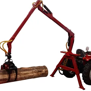 Rima lâm nghiệp máy cho máy kéo gỗ Trailer cần cẩu loader gỗ đăng nhập cần cẩu để bán