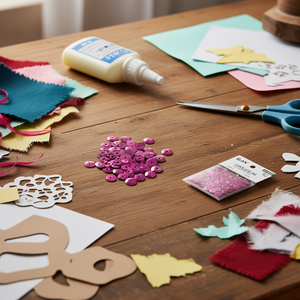 Paillettes Ilan 6mm Rosa 15g Per Artigianato e Decorazione - Product Image 3