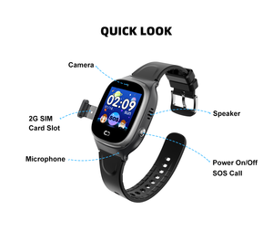 Reloj Inteligente TD45 para Niños con Llamada de Emergencia SOS, Tarjeta SIM 2G, Resistente al Agua IP67, Pantalla IPS, Reloj Telefónico para Niños con Cámara - Product Image 6